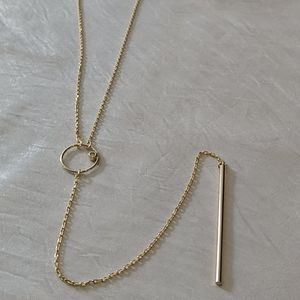Banana republic cubic zirconia gold tones necklace